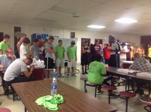 Basketball Outreach at Watervliet Highschool in Michigan